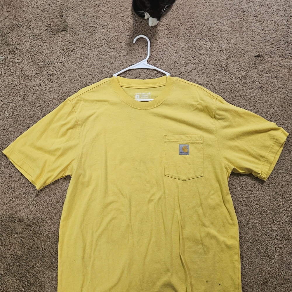 Carhartt Men's Short Sleeve Tee - Bright Yellow